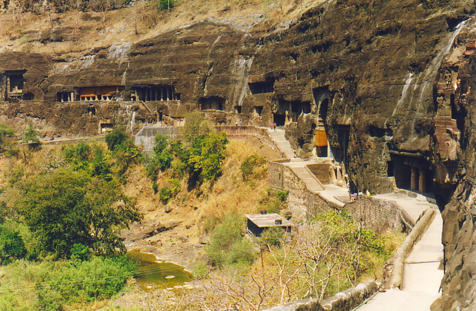 The Ajanta caves