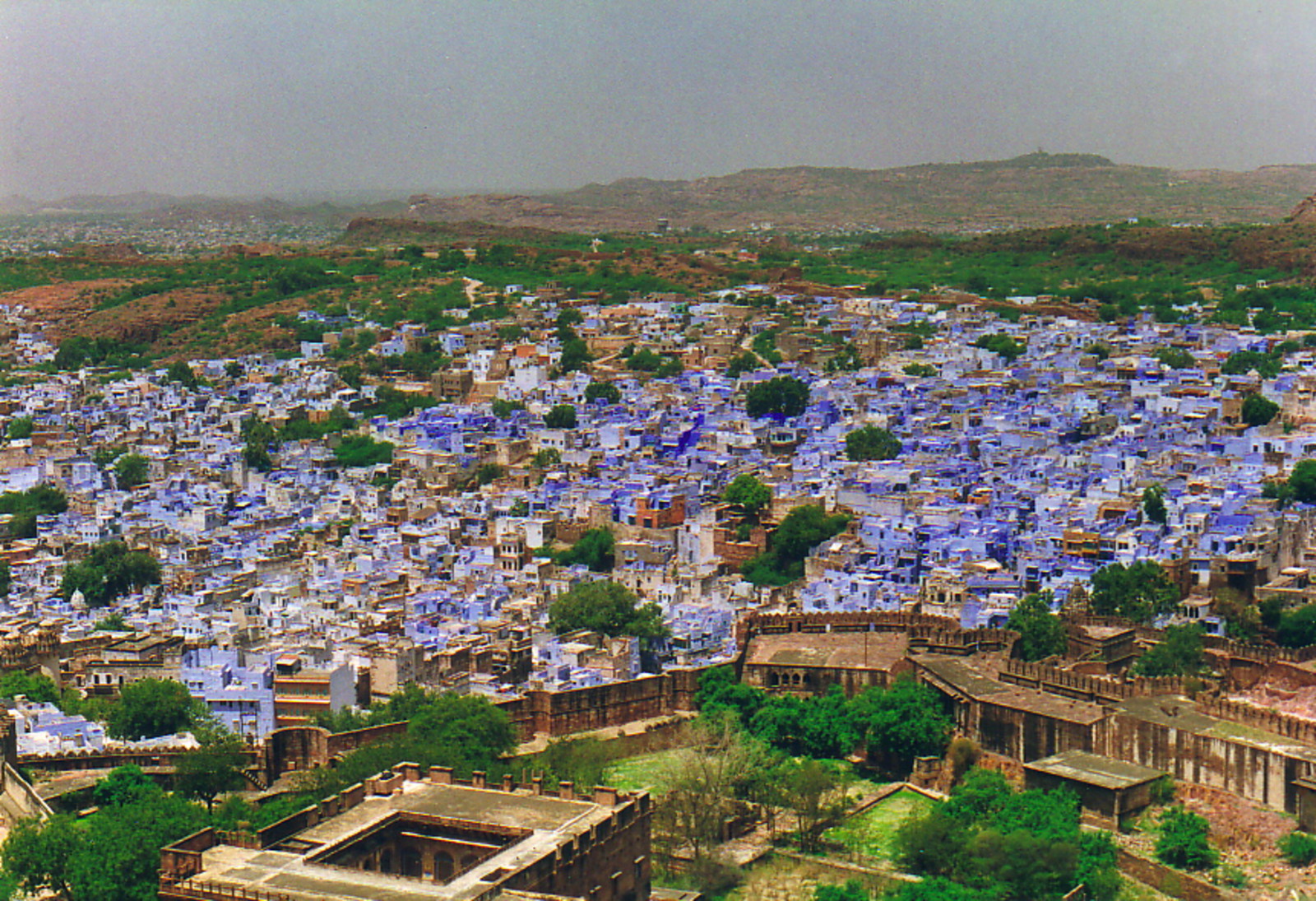 The blue houses of Jodhpur