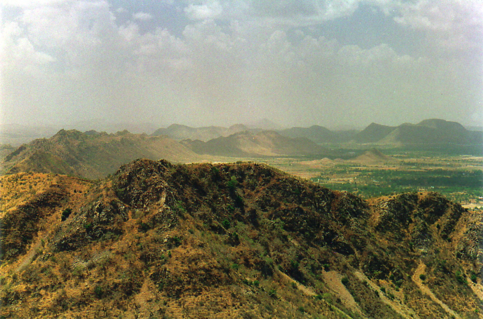 The view from the Monsoon Palace