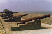 Cannons at Diu Fort