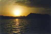 Sunset over the Monsoon Palace