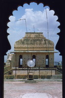 Antennae on top of the Monsoon Palace