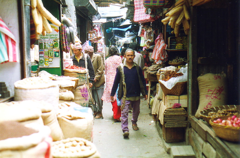 The backstreets of Darjeeling