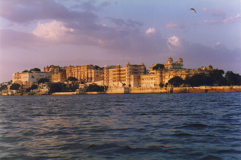The City Palace from the lake