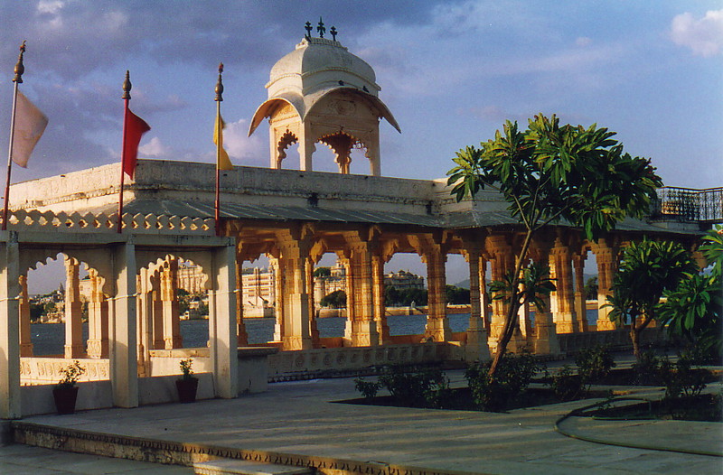 Pavilions at the Jag Mandir Palace