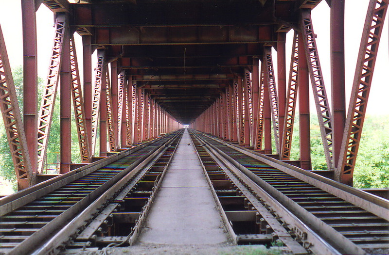 Varanasi railway bridge