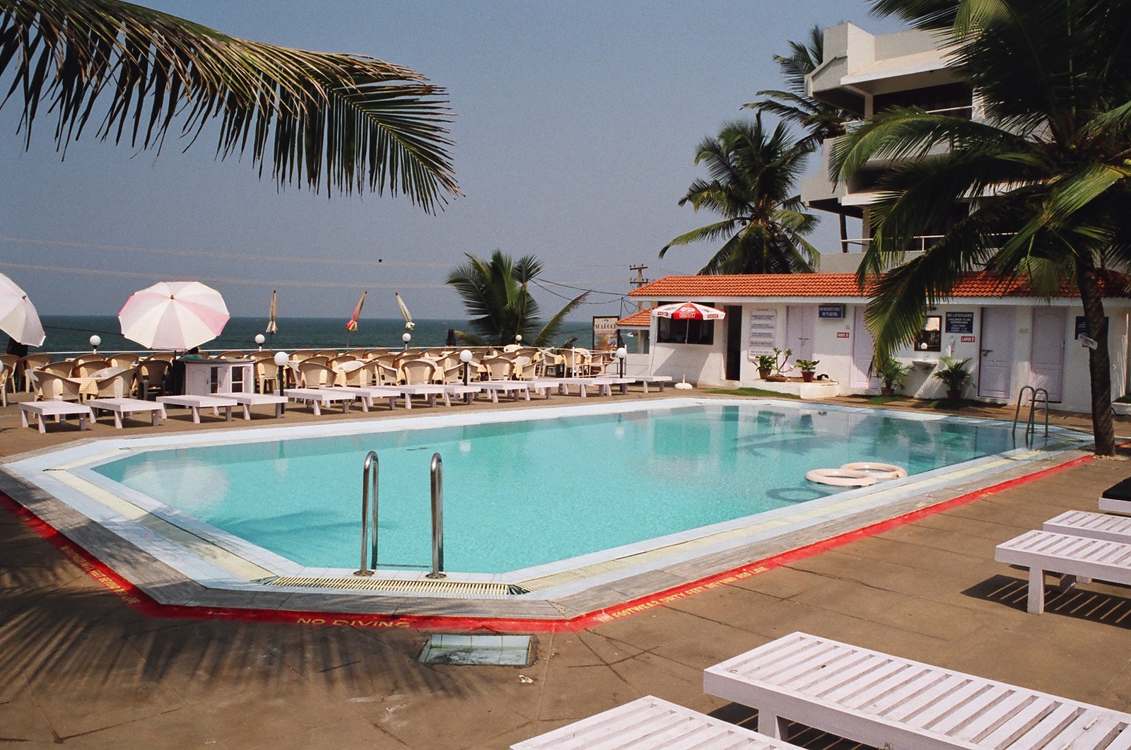 The Hotel Sea Face on Howah Beach