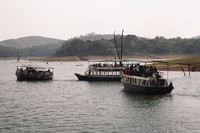 The wildlife cruise on Periyar Lake