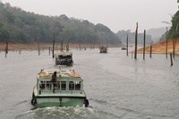 The wildlife cruise on Periyar Lake