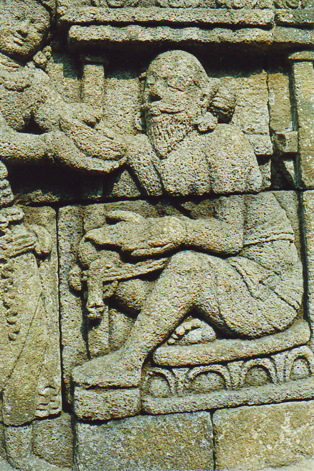 One of the many reliefs