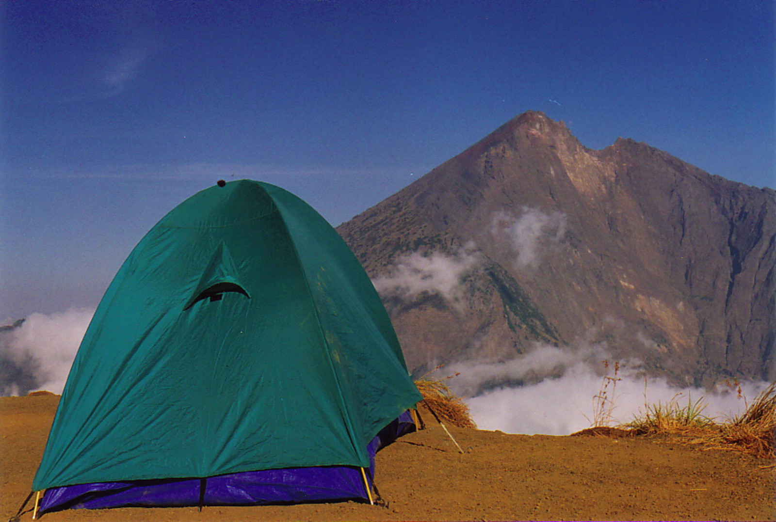 Campsite on the first rim