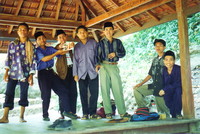 Local men in Senaru