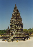 A temple at Prambanan