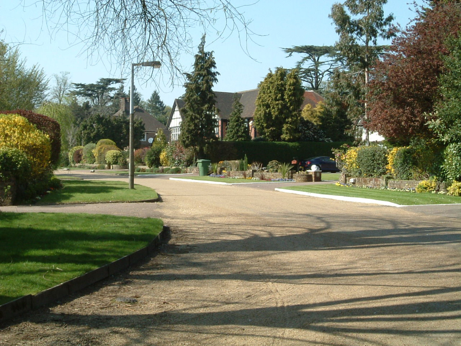 Pleasant suburbs near Priory Drive