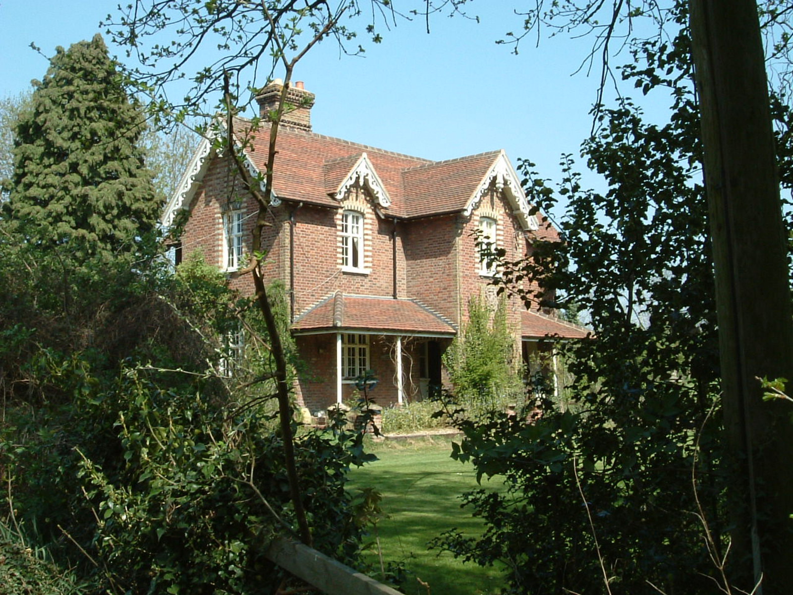 The farmhouse at Pinnerwood Farm