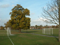 Playing fields in Underhill, south Barnet