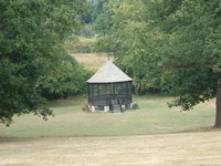 The bandstand in Hilly Fields Park