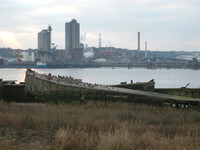 Concrete barges of D-Day scuppered in the Thames