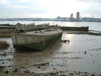 Concrete barges of D-Day scuppered in the Thames