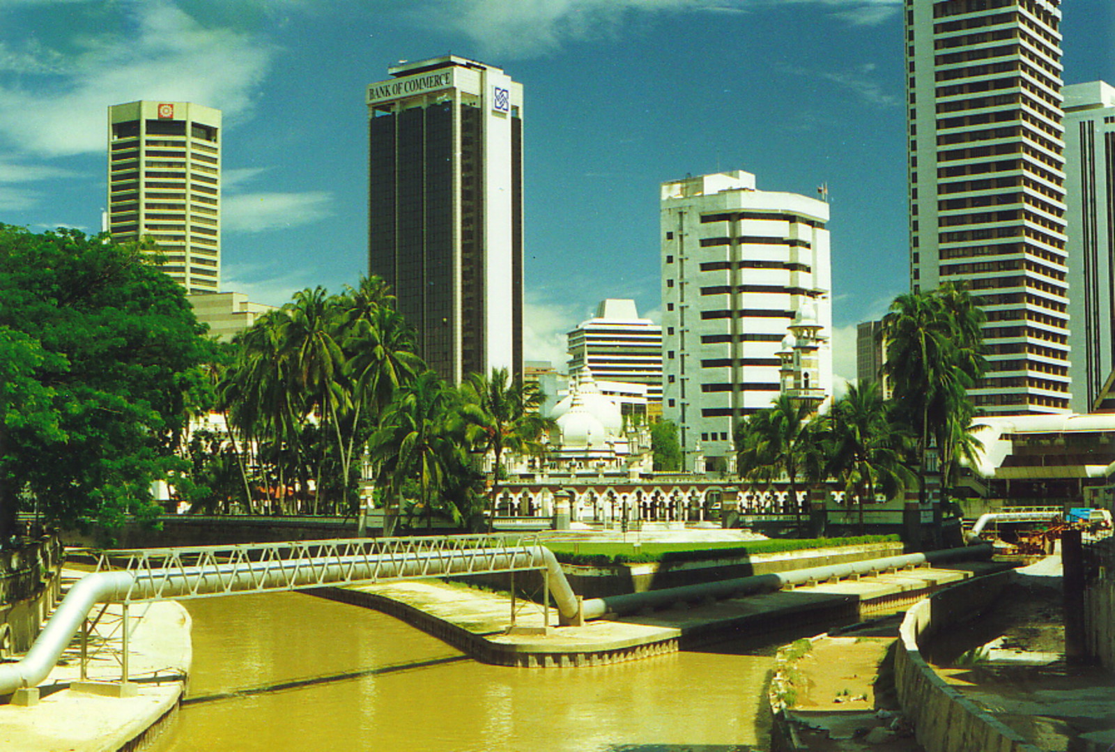 The muddy confluence which gives Kuala Lumpur its name