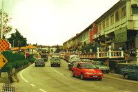 The main street in Tanah Rata