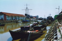 Melaka port