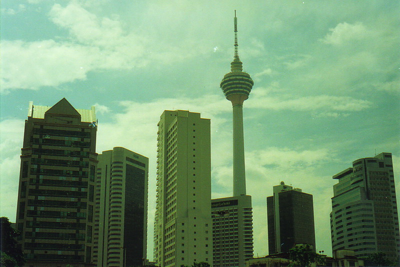 The Kuala Lumpur skyline