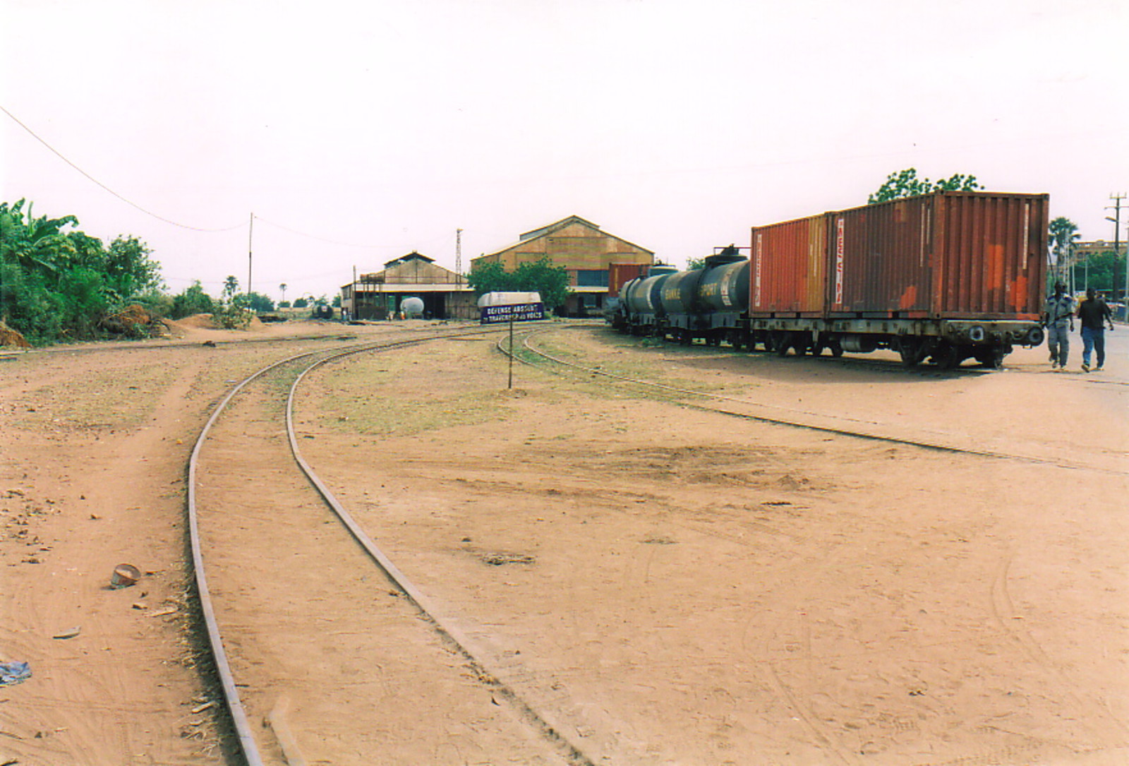 The main road in Kayes