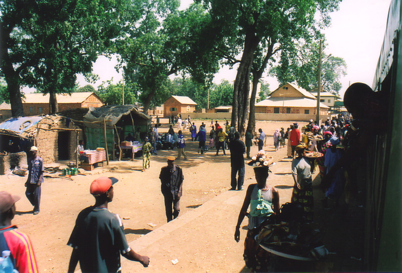 A train station between Kayes and Bamako
