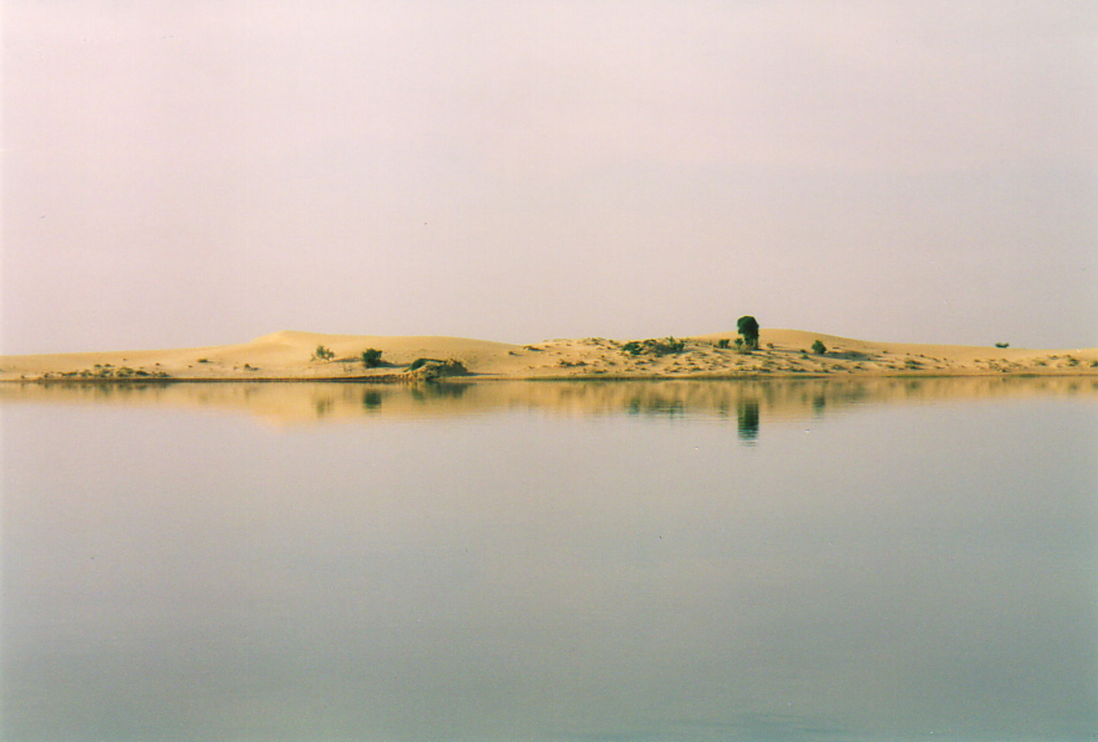 Dunes on the banks of the River Niger