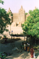 The mud mosque at Djenné