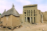 A Dogon dwelling in Djiguibombo