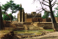 The Sahel mud mosque at Kani-Komboré