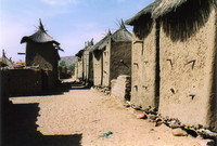 The main street in Bagourou