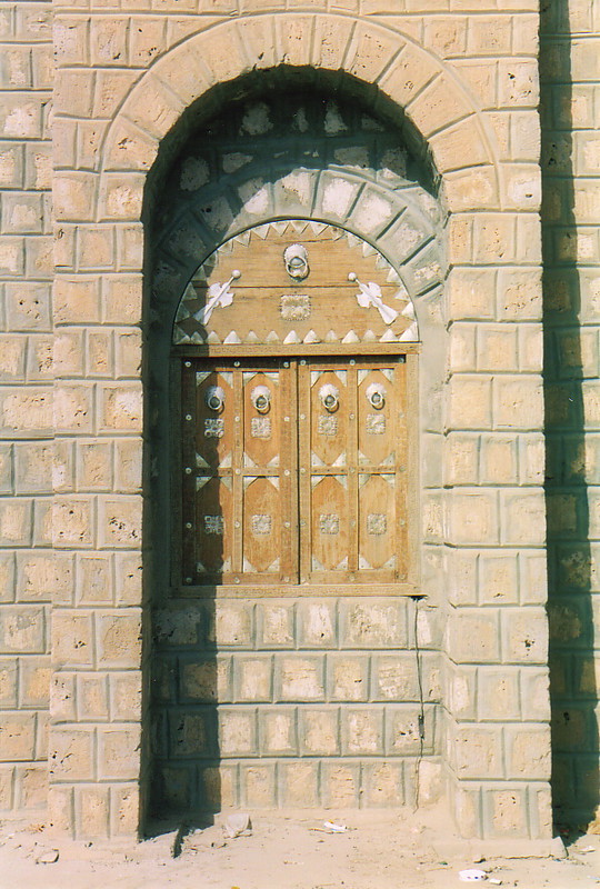 A Timbuktu window shutter