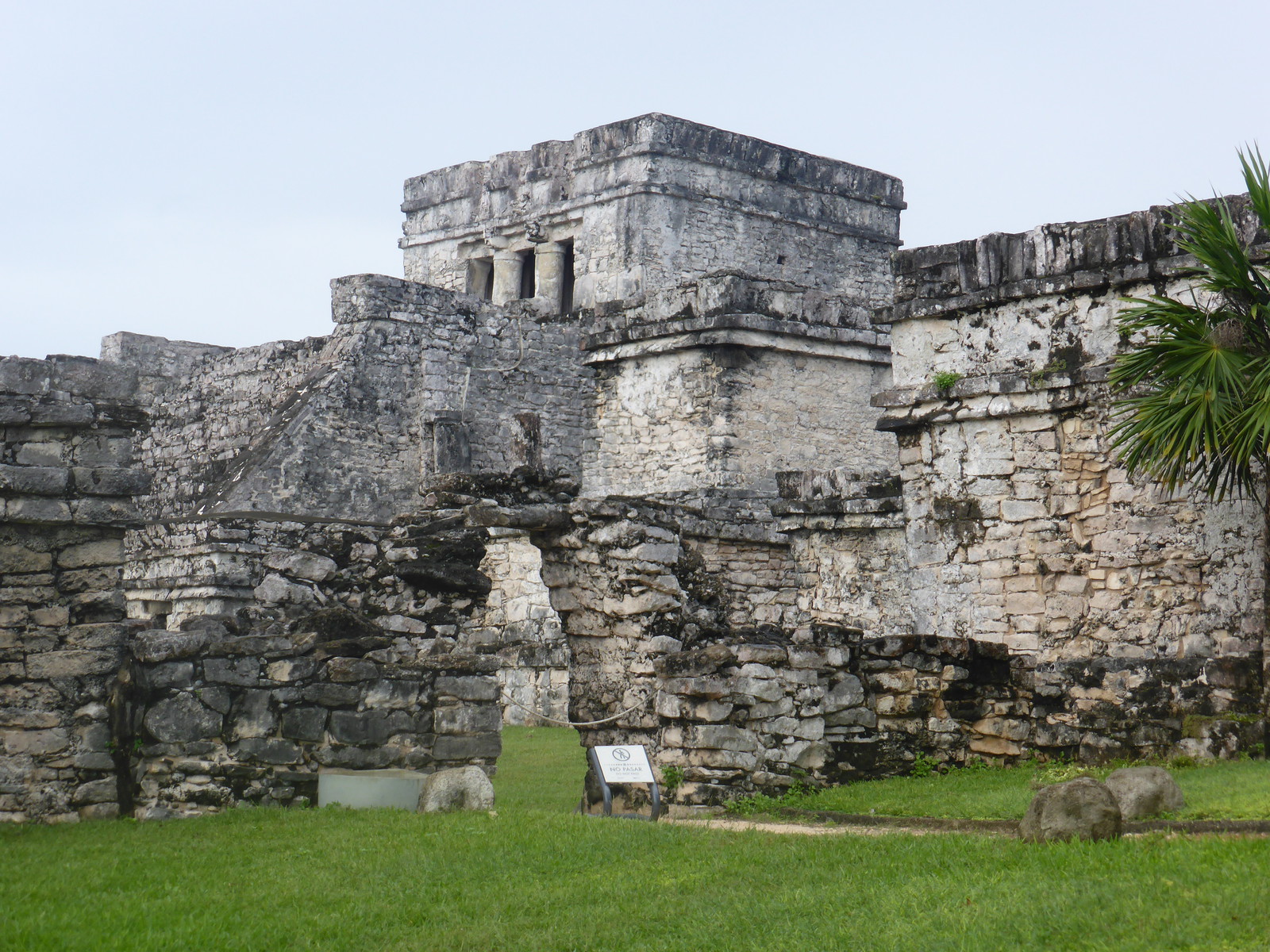 The Castillo dominates the Mayan ruins at Tulum