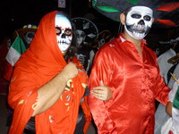 Adults on the Day of the Dead