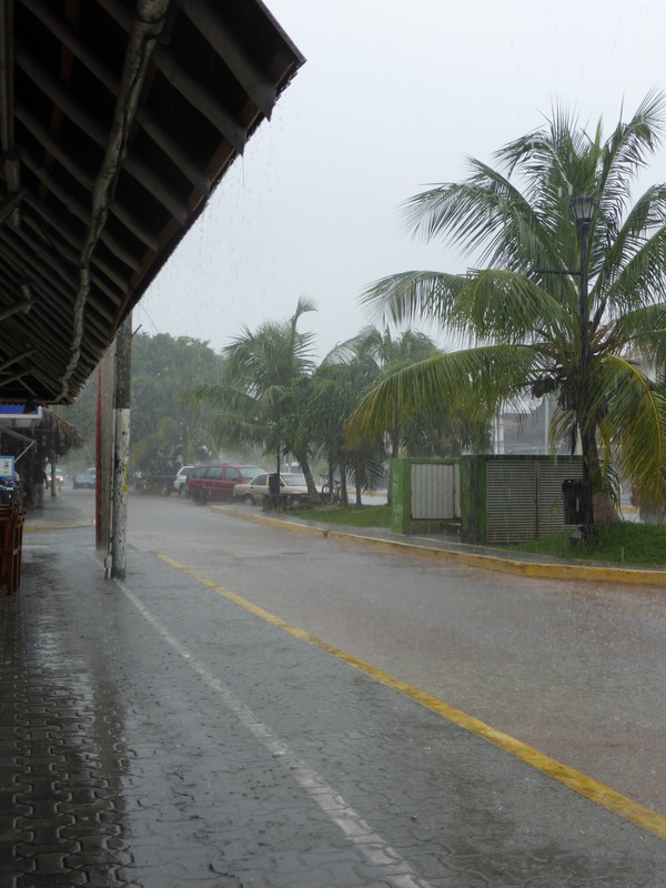 Rain in Tulum