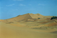 The dunes of the Erg Chebbi