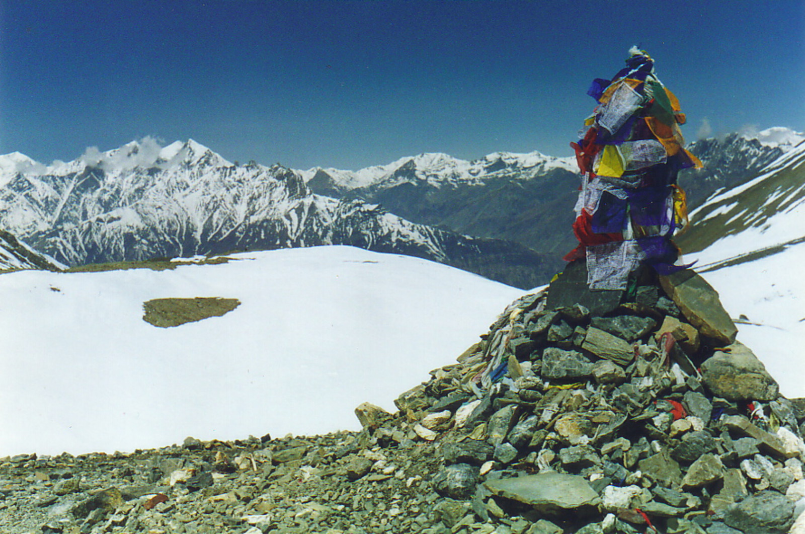 The pass at Thorung La
