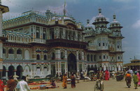 The Janaki Mandir in Janakpur