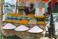 Sweet sellers outside the Janaki Mandir