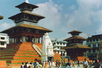 Kathmandu's bustling Durbar Square