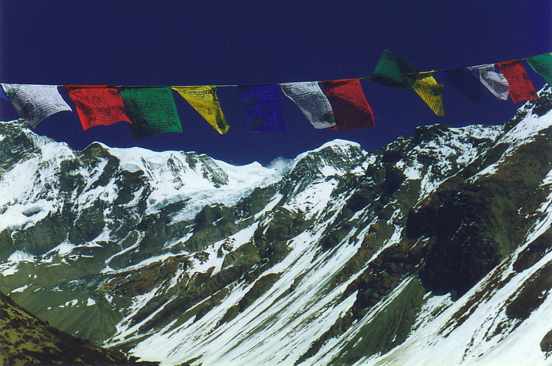 Nepalese prayer flags