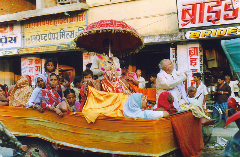 Hindus celebrating the birthday of Sita