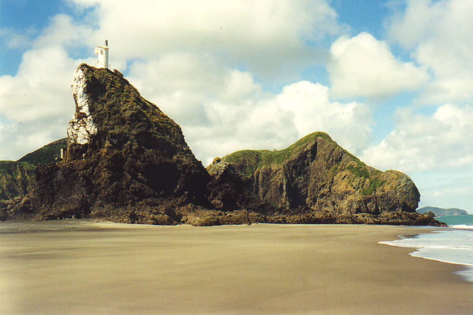 The lighthouse at Whatipu