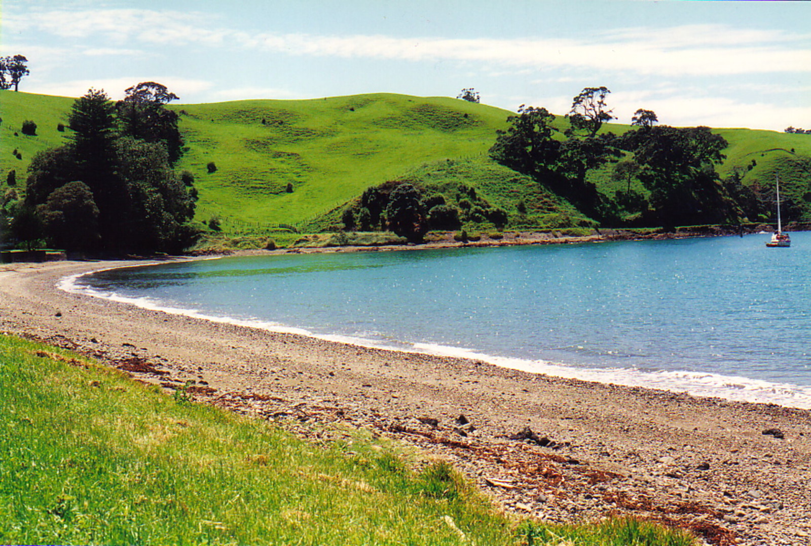 A pretty cove on Motutapu