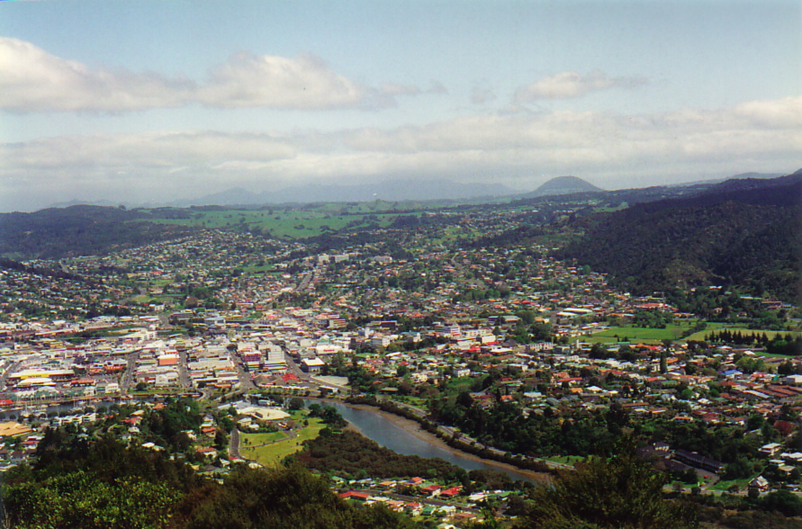 Whangarei from Parakaki