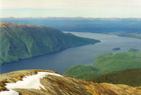 South Fiord from Mt Luxmore