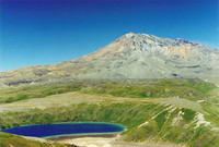 Mt Ruapehu and the Lower Tama Lake